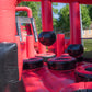 Course, Saut et Glissade Ninja Warrior - 133 pieds
