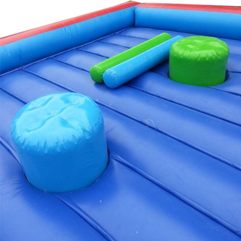 Arène Gladiateur avec Poufs + Casques + Bâtons