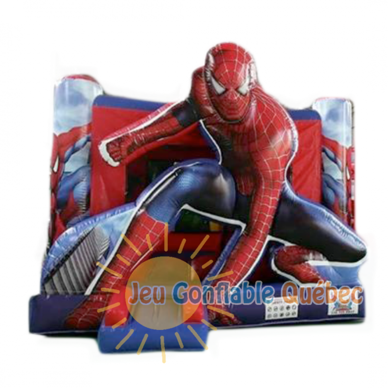 Spiderman - glissade intérieure – Jeu Gonflable Québec